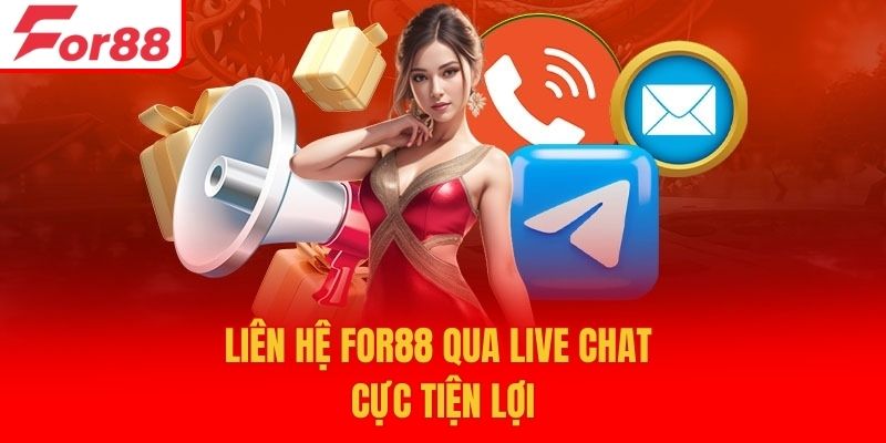 Liên hệ For88 qua mail cực tiện lợi